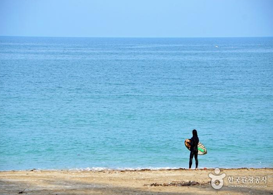 설악해변 서핑샵거리